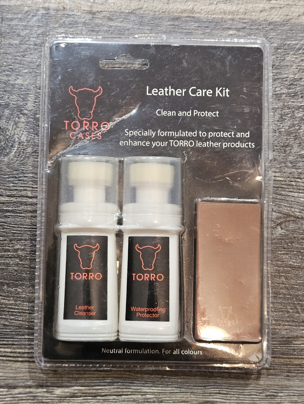 TORRO Leather Care Kit Clean and Waterproofing Proctector